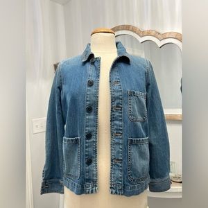 J. Crew Blue Jean denim Jacket size XS‎